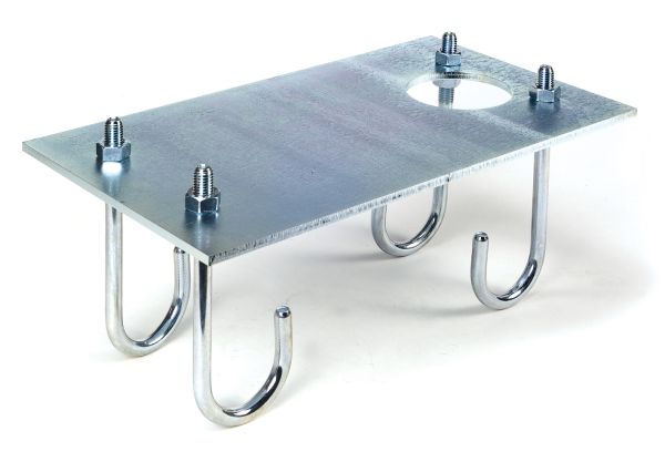 Click Here To Enlarge This Photo Of FAAC Barrier Foundation Plate 640 Barrier