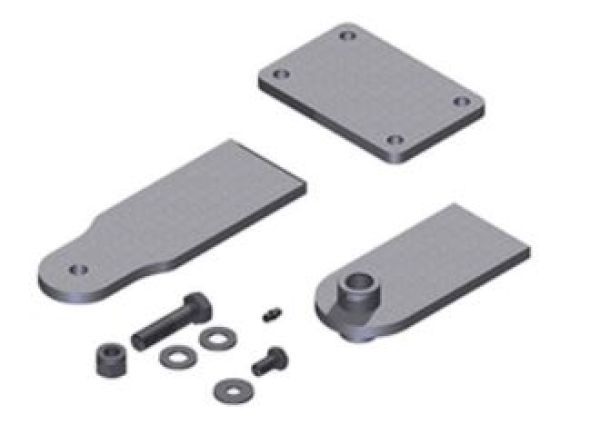 Click Here To Enlarge This Photo Of Roger Technology KT238 Hinge Plates &lpar;Long&rpar; SMARTY7 Series
