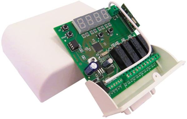 Click Here To Enlarge This Photo Of SEAV RES 2306 Programmable 4 Channel Radio Receiver 433mhz 12&sol;24V