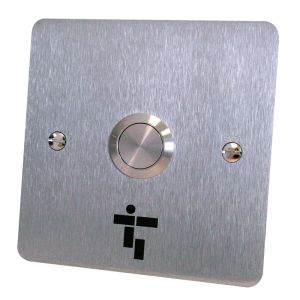 CAME Illuminated surface mounted vandal resistant push button