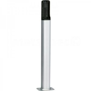 CAME 0&period;5m column for RIO photocells in PVC &lpar;RAL9006&rpar;