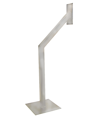 Click Here To Enlarge This Photo Of Car height goose neck post&comma; stainless steel