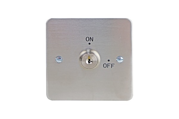 Click Here To Enlarge This Photo Of Surface key switch&comma; 2-position&comma; maintained&comma; keyed alike
