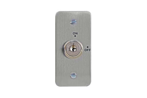 Click Here To Enlarge This Photo Of Surface architrave key switch&comma; 2-position&comma; momentary&comma; keyed alike