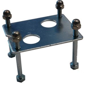 FAAC Foundation Plate for Column in Aluminium